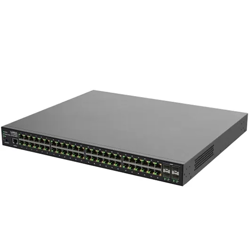 SW-515-48P-F | 48 PoE+ | 4 SFP Ports – 1Gb L2/L3 Managed Switch